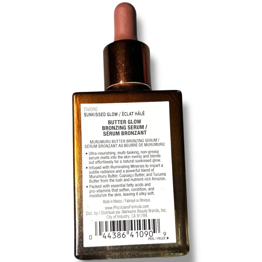 Physicians Formula Butter Glow Bronzing Serum‎ Murumuru Butter 30ml New in Box